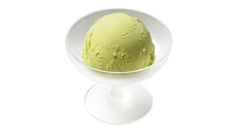 村上緑茶アイスクリームの画像