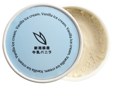 新潟県産牛乳バニラアイスクリーム